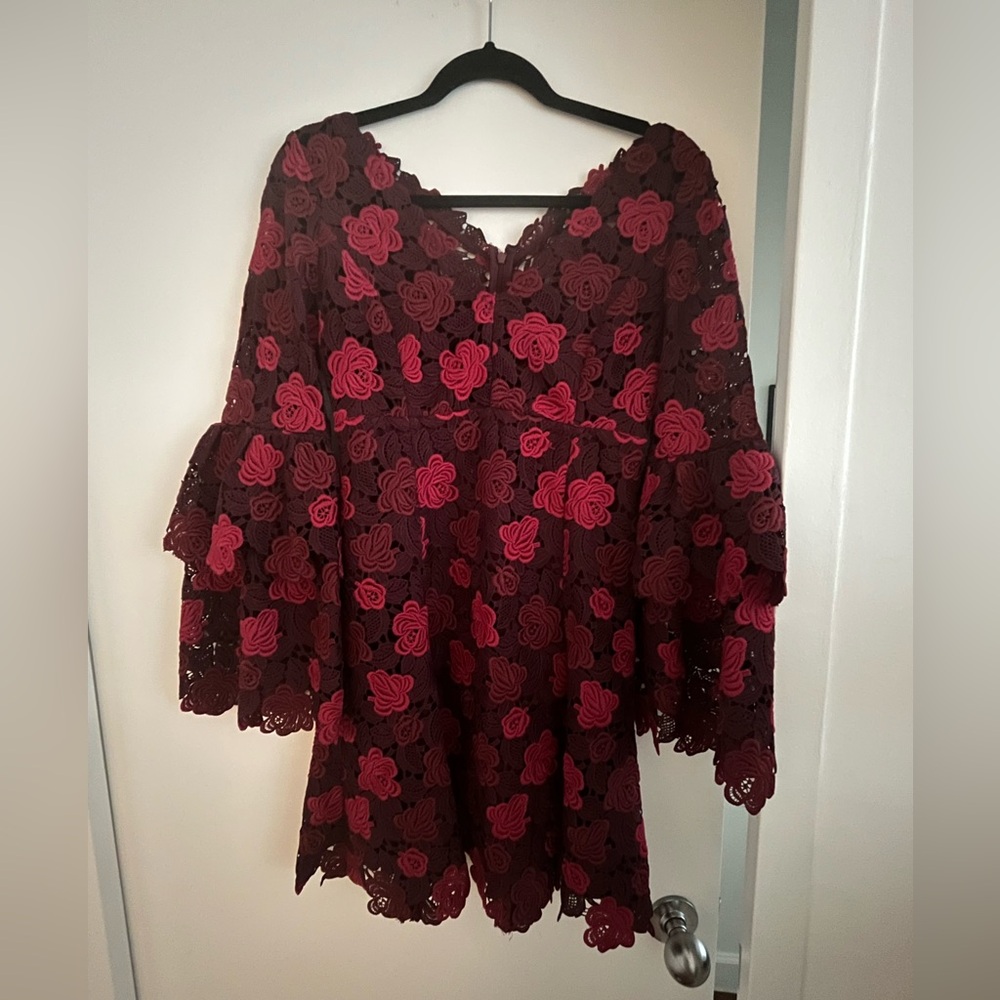 Club Monaco floral lace minidress